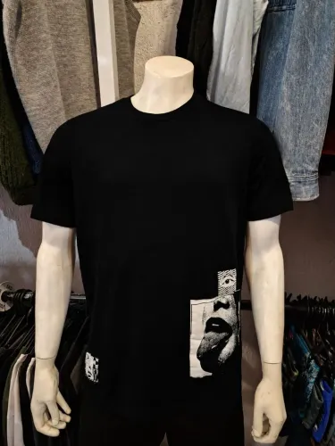 Camiseta Diesel Original Masculina Preta - Tam G