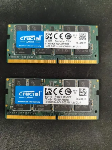 32gb RAM ddr4 notebook