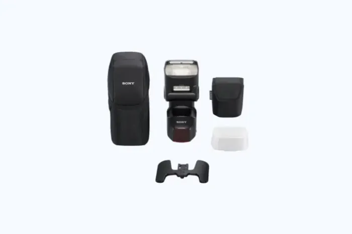 Flash Sony Hvl-f60m De Alta Potência Com Luz Led Foto/vídeo