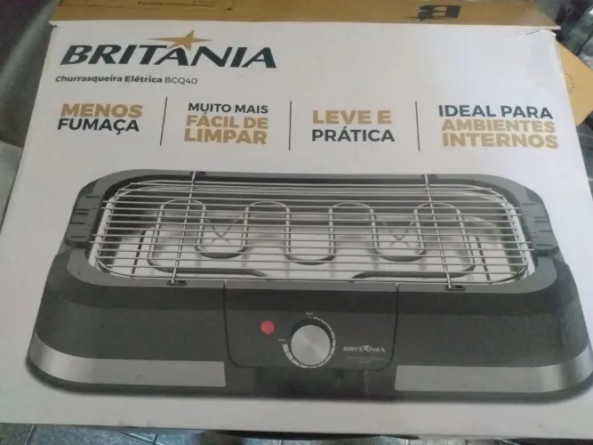 Churrasqueira elétrica Britânia