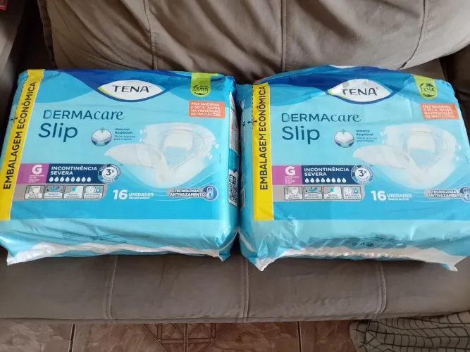 Fralda adulto Slip Dermacare - 32 unidades