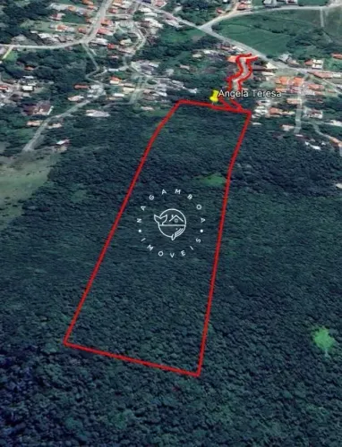 Terreno vista mar com 46.250 m² na Praia da Gamboa, Garopaba SC.