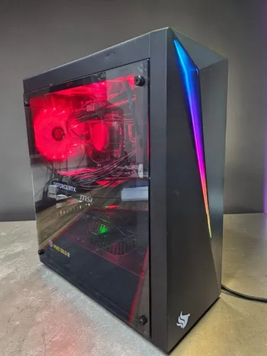  Pc gamer Xeon e5 2667 rx 5500xt 32gb loja fisica