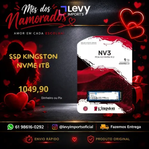 Ssd Kingston Nvme 1TB