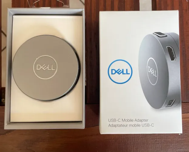 Adaptador multiportas portátil Dock station Dell (envio olx pay)