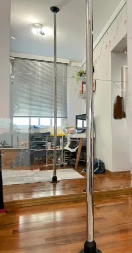 BARRA POLE DANCE REMOVÍVEL COM QUICK LOCK GAIA POLE