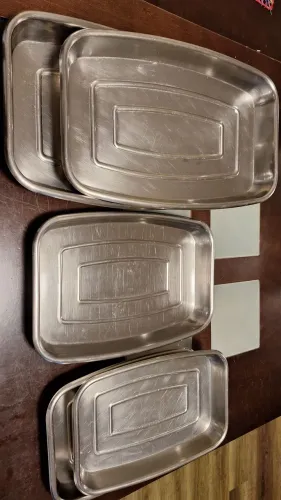 Conjunto de Baixelas em Aço Inox - 5 Peças