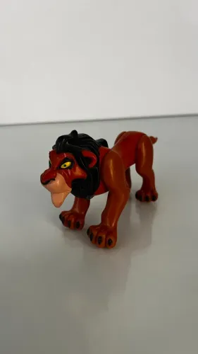 Boneco Scar Rei Leão - Coleção Vintage Burger King 1994