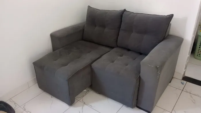 Sofá 2 lugares retrátil