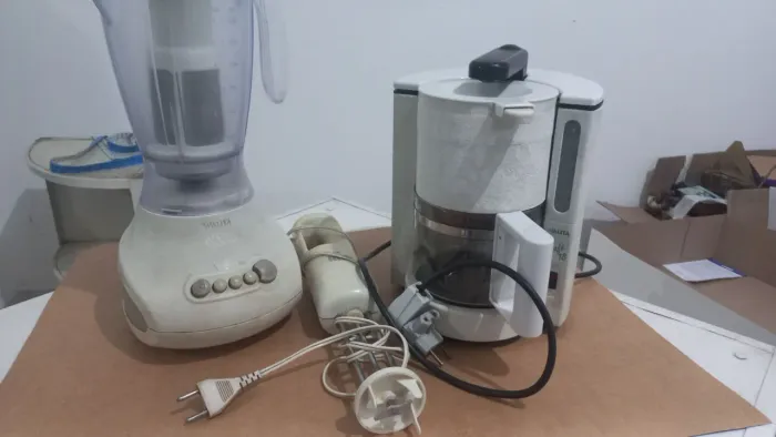 Eletro mix + liquidificador + cafeteira tudoooo funcionando