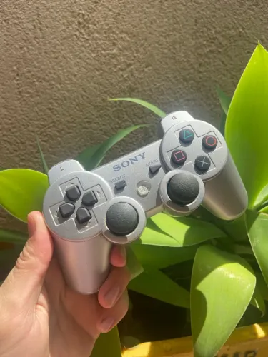 Controle PlayStation 3 Prata 100%