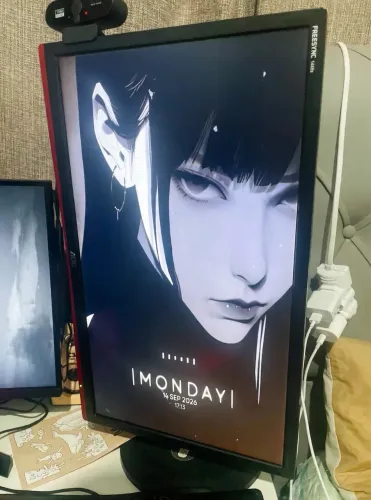 Monitor Gamer AOC 24" Full HD - 1 Ano e Meio de Uso - Perfeito Estado