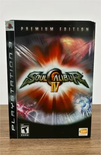 Jogo RARO - Soulcalibur IV - Premium Edition - PS3