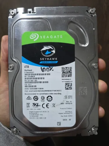 4TB Skyhawk HD Interno Desktop SEAGATE SATA III - ST4000VX007 - 100% Testado & Saudavel