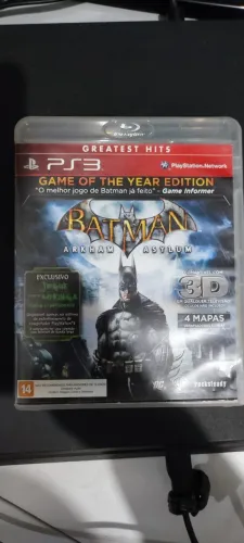 Edição do Jogo do Ano de Batman: Arkham Asylum - PS3