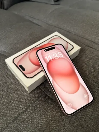 IPHONE 15 ROSA - IMPECÁVEL | COMPLETO NA CAIXA