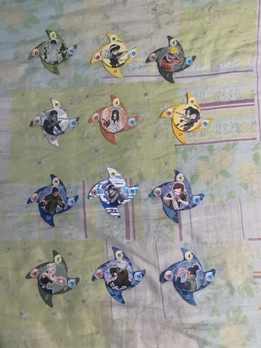 Shuriken Naruto Elma Chips