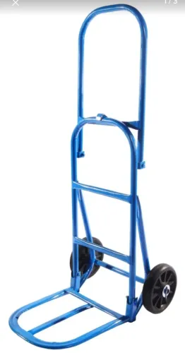 CARRINHO ARMAZÉM DOBRAVEL COM RODAS BORRACHA 150/180KG