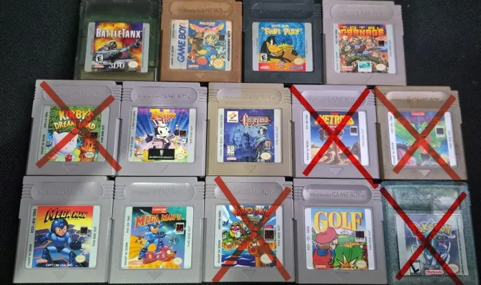 LOTE DE JOGOS GAMEBOY ORIGINAIS!!