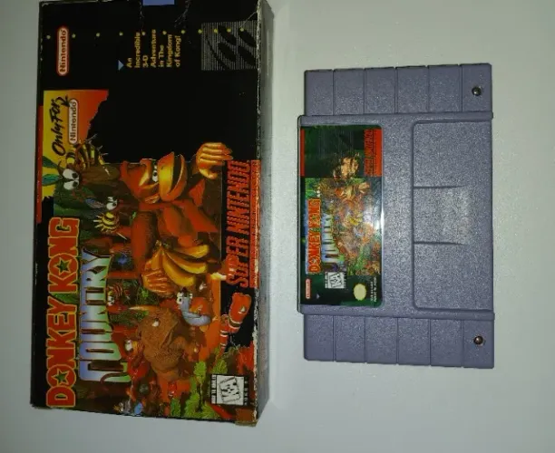 Donkey Kong Country SNES Original com Caixa
