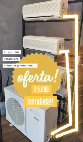 Ar condicionado Bi-Split GREE - INSTALADO!!