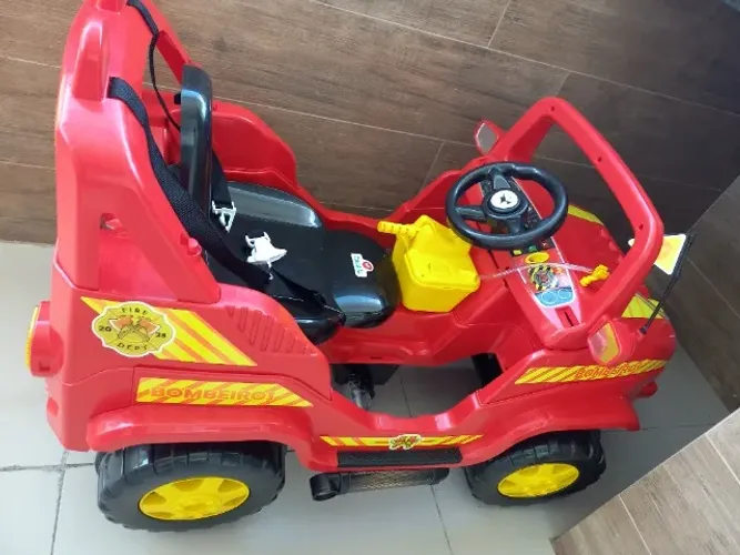 CARRINHO de BOMBEIRO de passeio