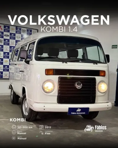 Volkswagen Kombi Standard 1.4 MI Total Flex 8V 2012