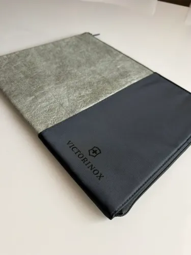 Capa notebook Victorinox cinza nova