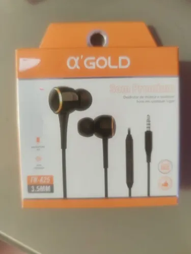 Fone ?'GOLD FN-A25 Super Bass ? R$22 (7 un.)