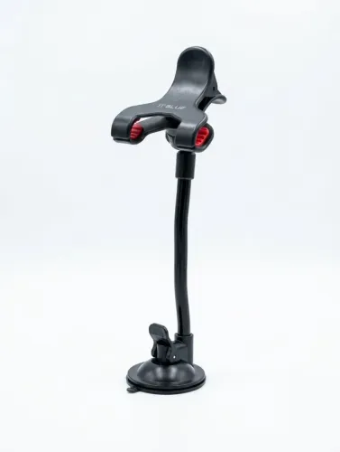 SUPORTE VEICULAR AUTOMOTIVO PARA CELULAR E GPS IT-BLUE COM VENTOSA E HASTE FLEXIVEL