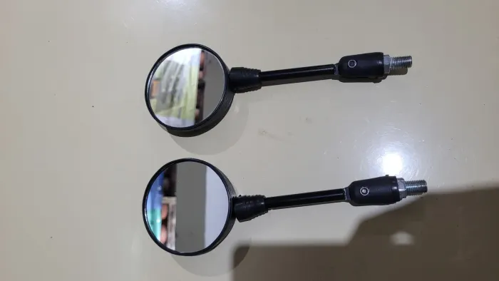 Retrovisor redondo da titan fan start Bros pop também