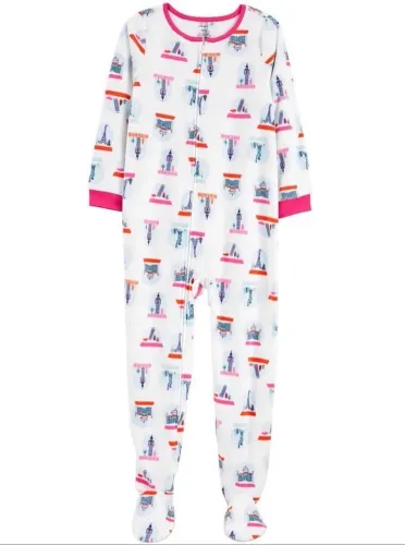 Pijama em plush Carters menina - 4 anos