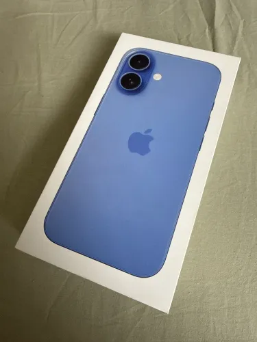 Iphone 16 128gb Ultramarino novo, lacrado e na caixa com nota fiscal