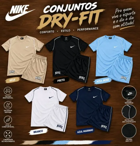 kit dry fit do p ao gg atacado e varejo