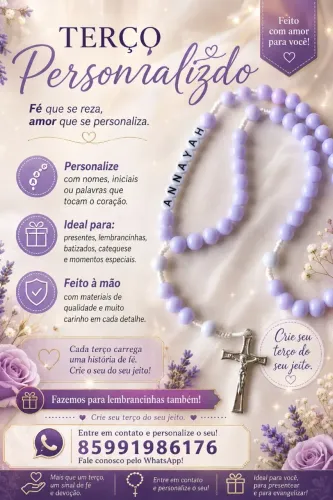 Terço Personalizado