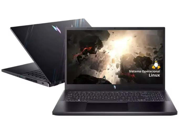 Notebook Gamer Acer Nitro V15 i5 13ª Ger. RTX 3050 6GB 16GB RAM SSD 512GB 144Hz ps4 ps5