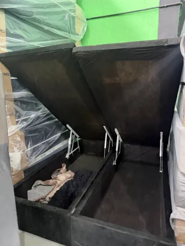 Cama Baú Casal BiPartida Preço ótimo mostruário