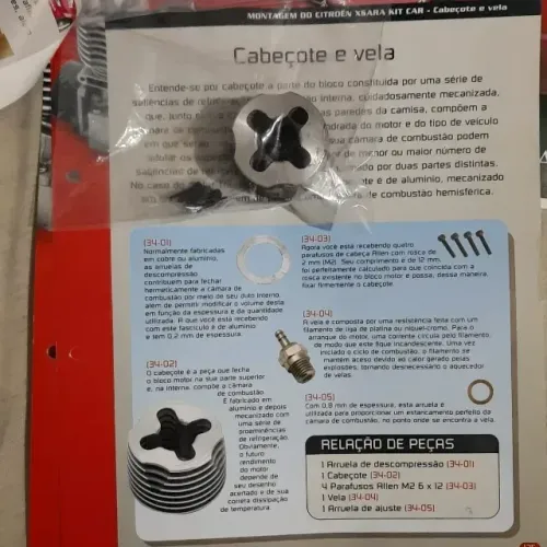 Tenho + Radio Controle Cabeçote E Vela Citroen Editora Salvat