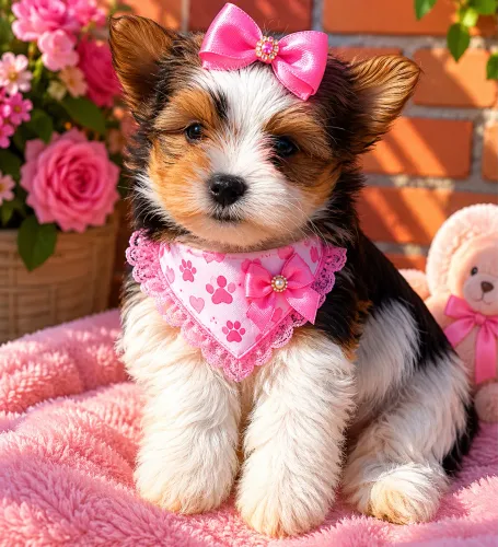 Promoção linda filhote de Yorkshire biewer terrier fêmea!
