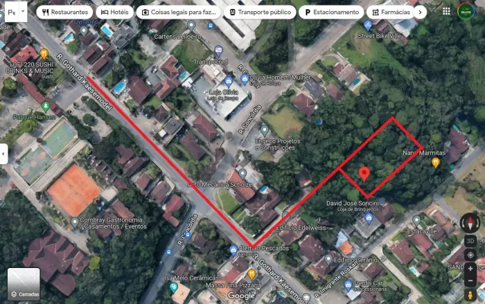 Terreno à venda em Joinville-SC, bairro Anita Garibaldi, 2.107m² de área - Oportunidade Im