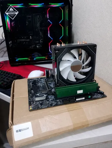 KIT LGA 1200 i5-10500T 8GB RAM DDR4 3200MHZ B560M MAXSUN CHALLENGER + CPU COOLER