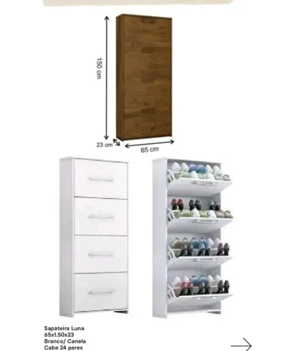 Sapateira nova na promoção