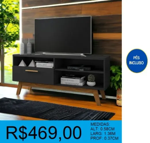 Rack com pés inclusos - frete gratuito!