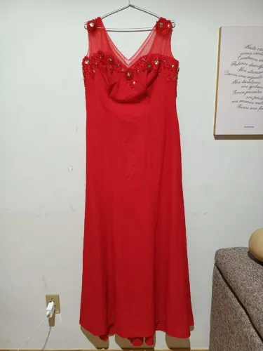 Vestido de festa longo