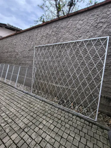 4 Grades de ferro janelas