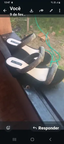 Sapato femenino plataforma 