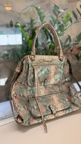 Bolsa couro Luiza Barcelos