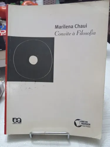 Livro de Filosofia "Convite à Filosofia" da Marilena Chaui