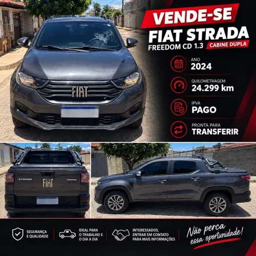 Fiat Strada Freedom 1.3 Flex 8V CD 2025
