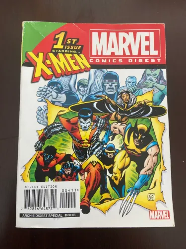 HQ Marvel Comics Digest: Starring X-Men #4 (Inglês) - Estado de Colecionador